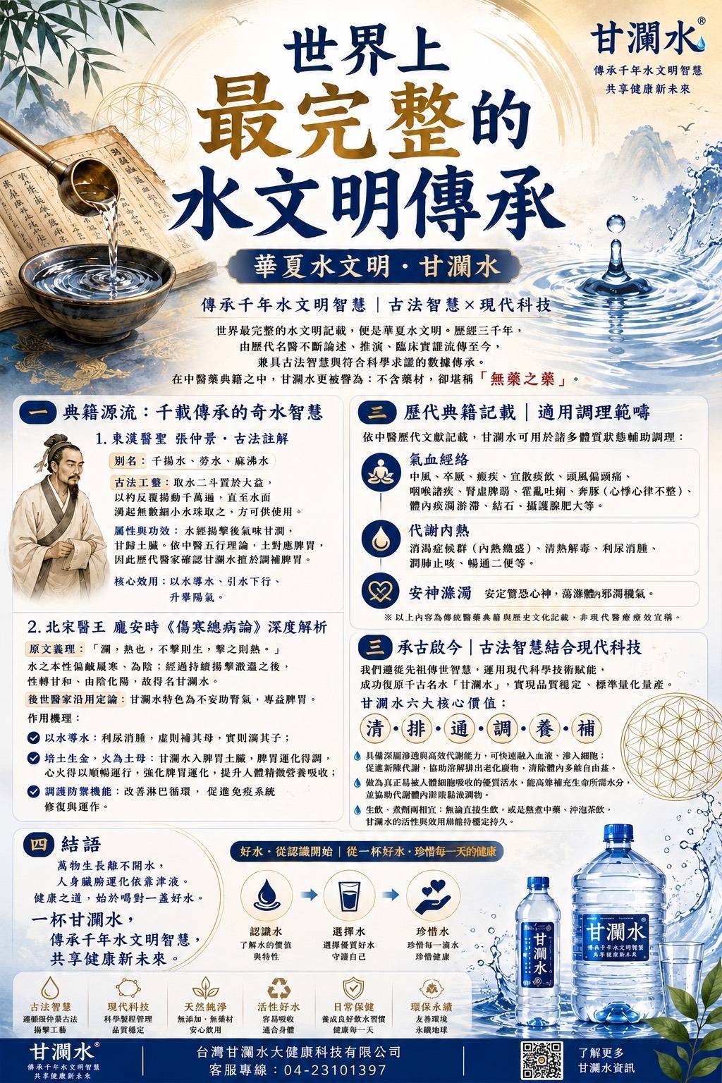 甘瀾水著作